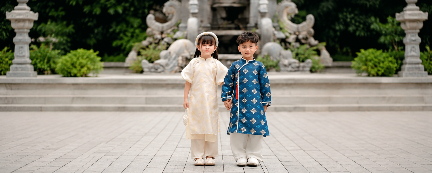 Kids' Áo Dài
