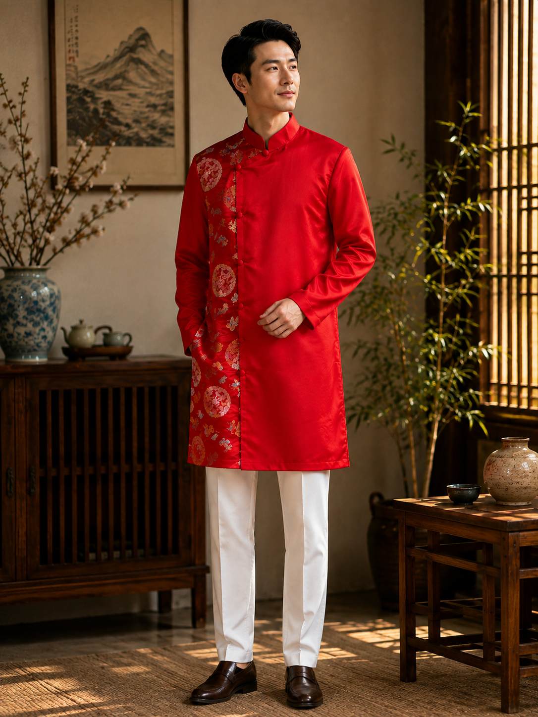 Men’s Ao Dai Heritage Brocade Collection 2