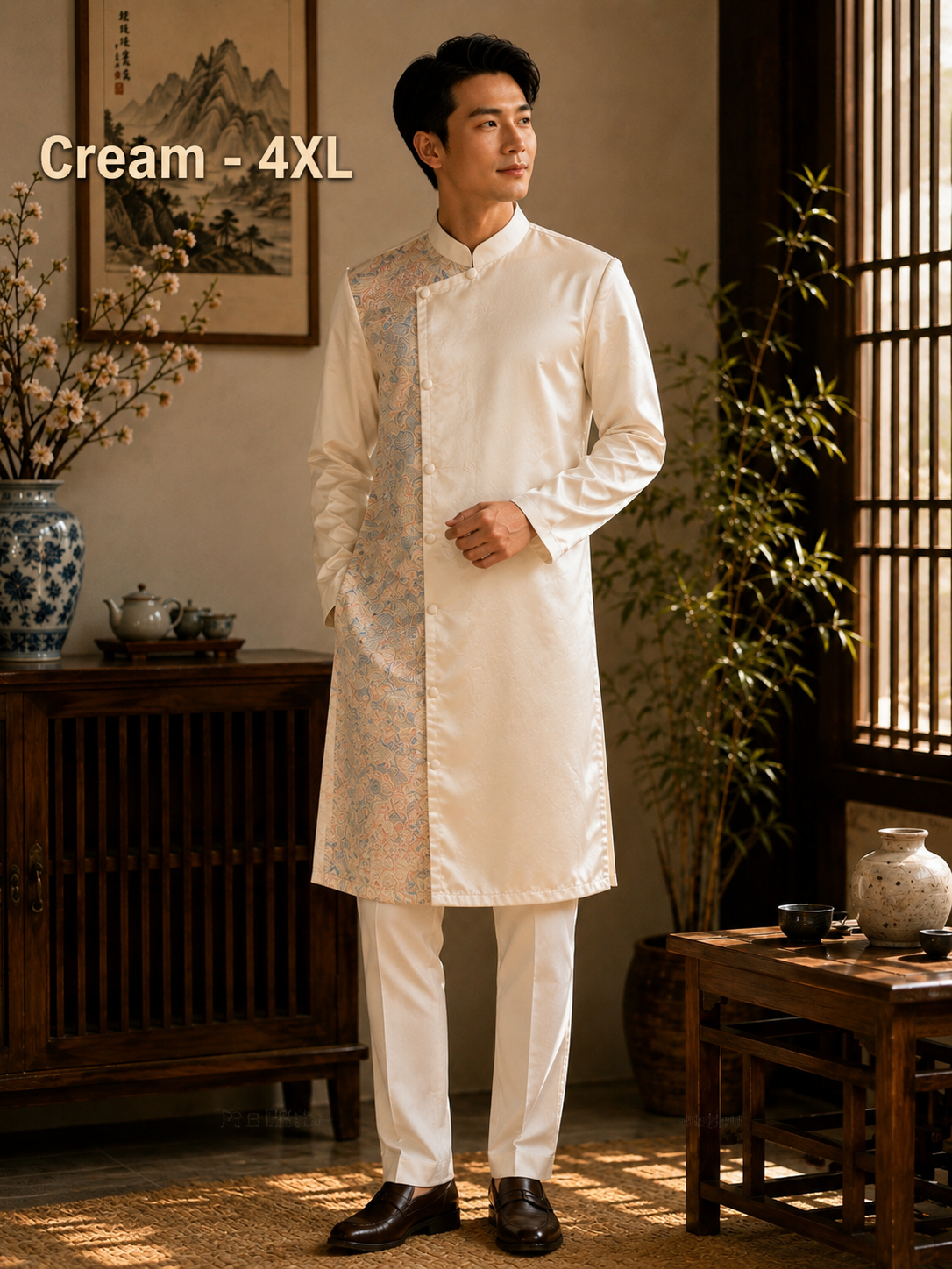 Men’s Ao Dai Heritage Brocade Collection 2