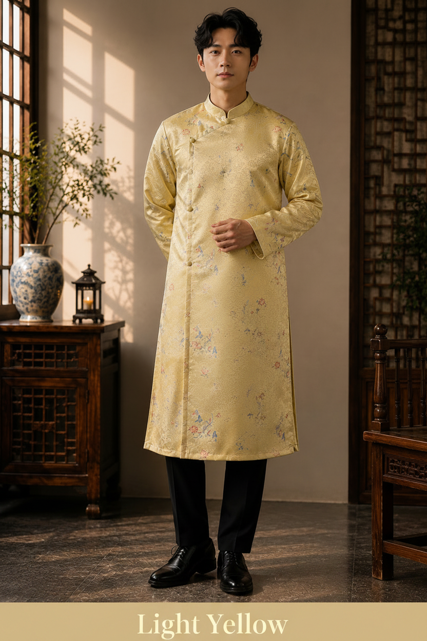 Men’s Ao Dai Imperial Heritage Brocade Collection Gấm Cung Đình
